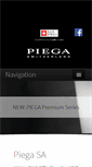 Mobile Screenshot of piega.jp